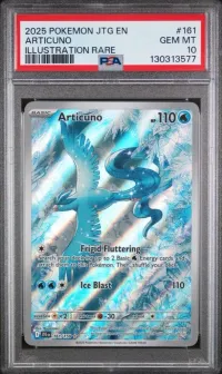 PSA 10 Articuno, Journey Together, in a PSA slab